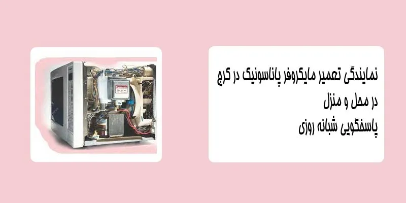 نمایندگی تعمیرات ماکروفر پاناسونیک در کرج