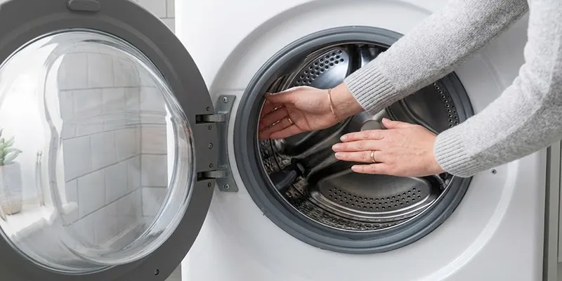 آموزش نحوه شستشوی دیگ ماشین لباسشویی ال جی